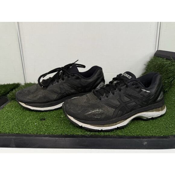 Size 7.5- ASICS Gel Nimbus 19 Black Onyx W - Picture 1 of 7